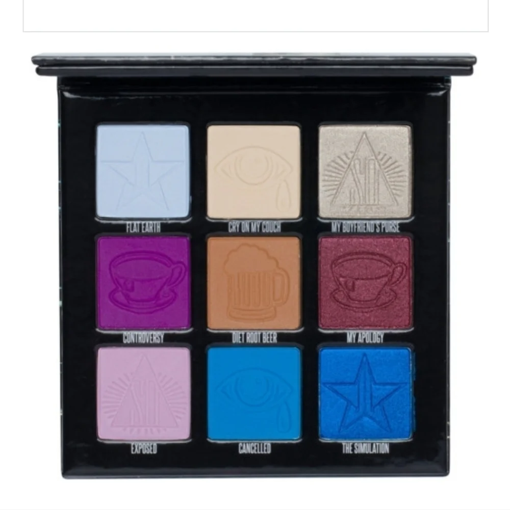 Jeffree Star Mini Controversy Eyeshadow Palette - Colab Shane Dawson NWT